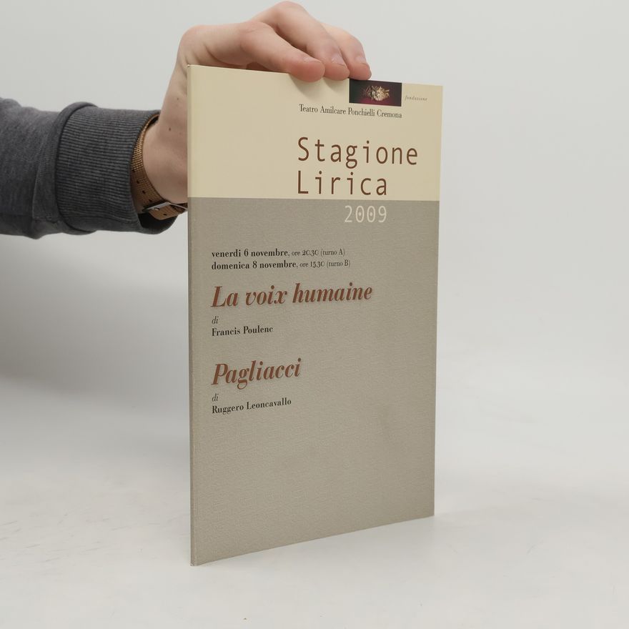 Ruggero Leoncavallo Stagione Lirica 2009