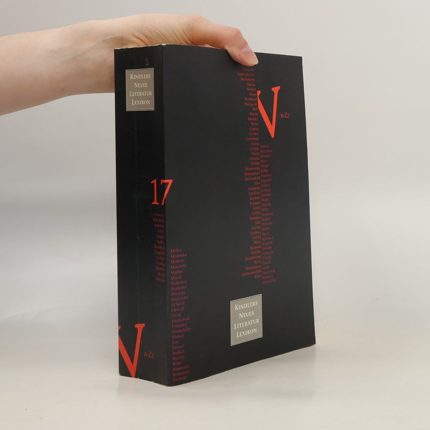 Jens-Walter Lüpkes Kindlers neues Literatur Lexikon : Studienausgabe VB-ZZ Band 17