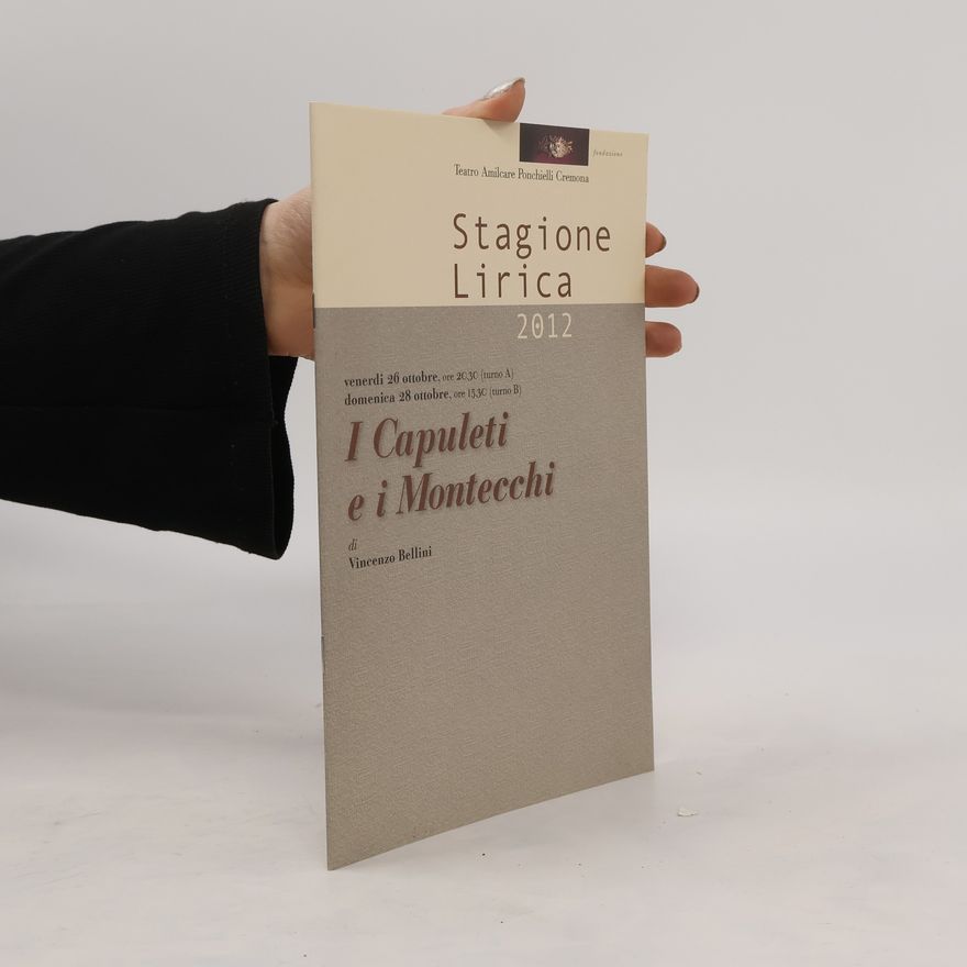 Vincenzo Bellini Stagione Lirica 2012