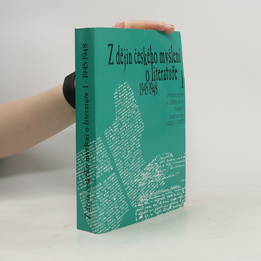 Michal Přibáň Z dějin českého myšlení o literatuře 1 (1945-1948)