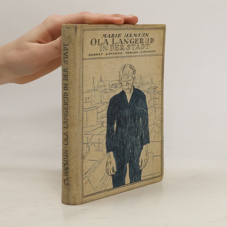 Marie Hamsun Ola Langerud in der Stadt