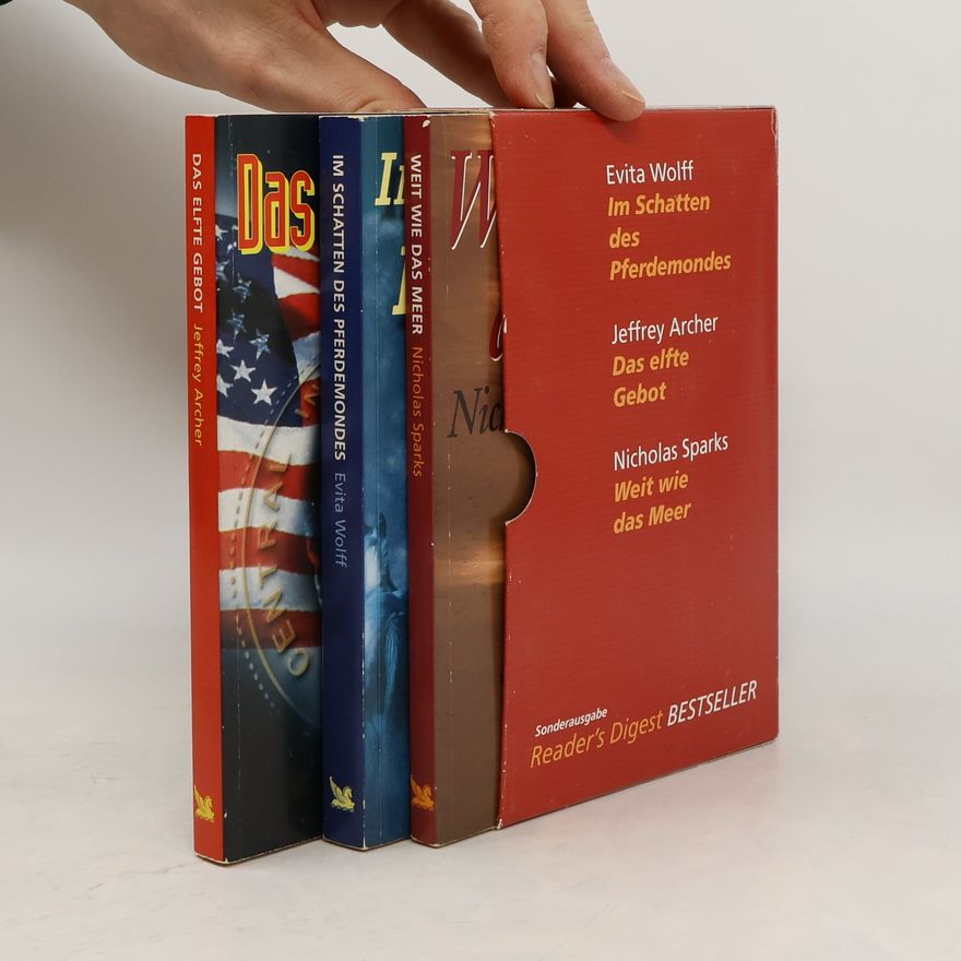Nicholas Sparks Reader's Digest Auswahlbücher. Im Schatten des Pferdemondes. Das elfte Gebot. Weit wie das Meer