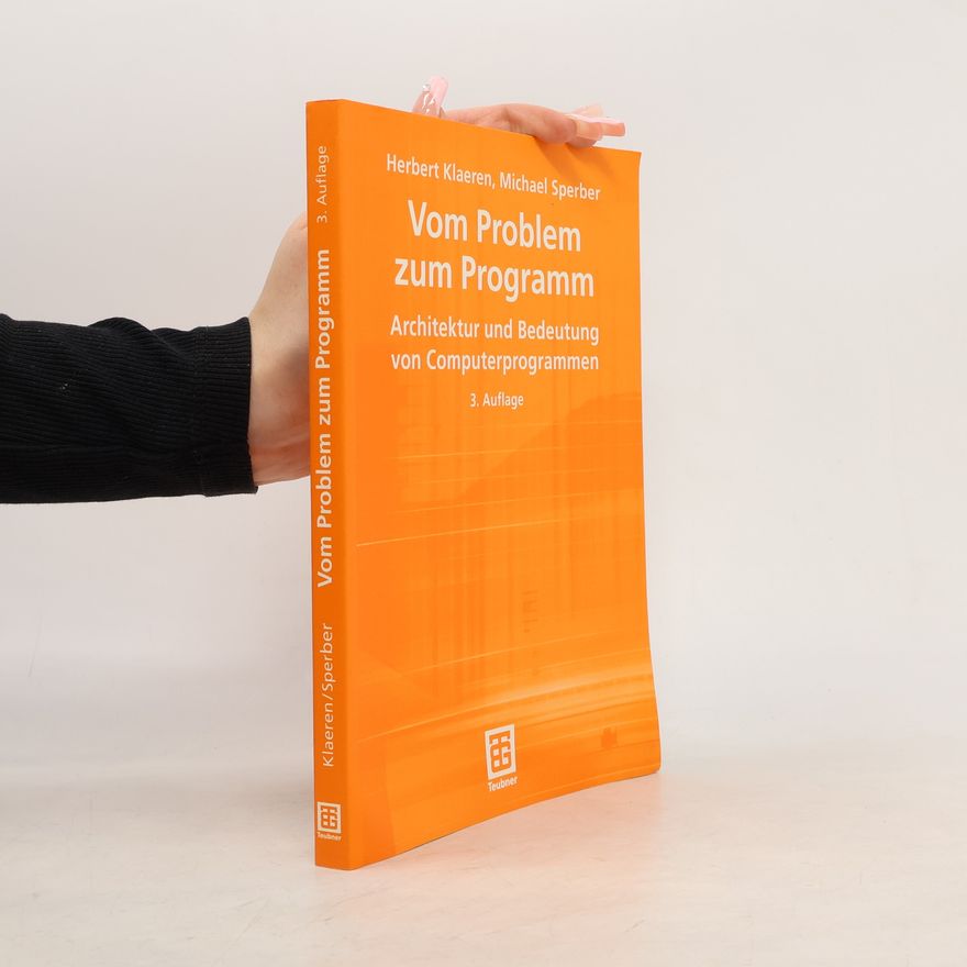 Herbert Klaeren Von Problem zum Programm