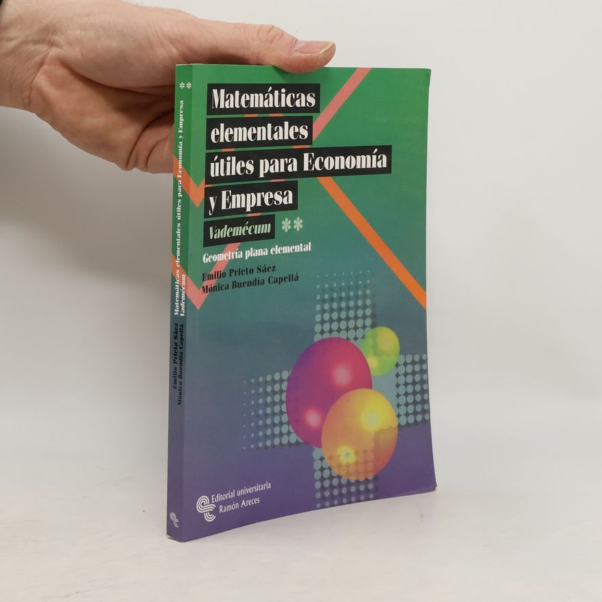 Emilio Prieto Sáez Matemáticas elementales útiles para economía y empresa