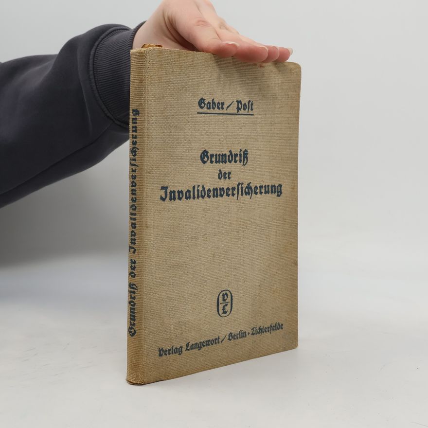 Autorenkollektiv Grundriß der Juvalidenversicherung