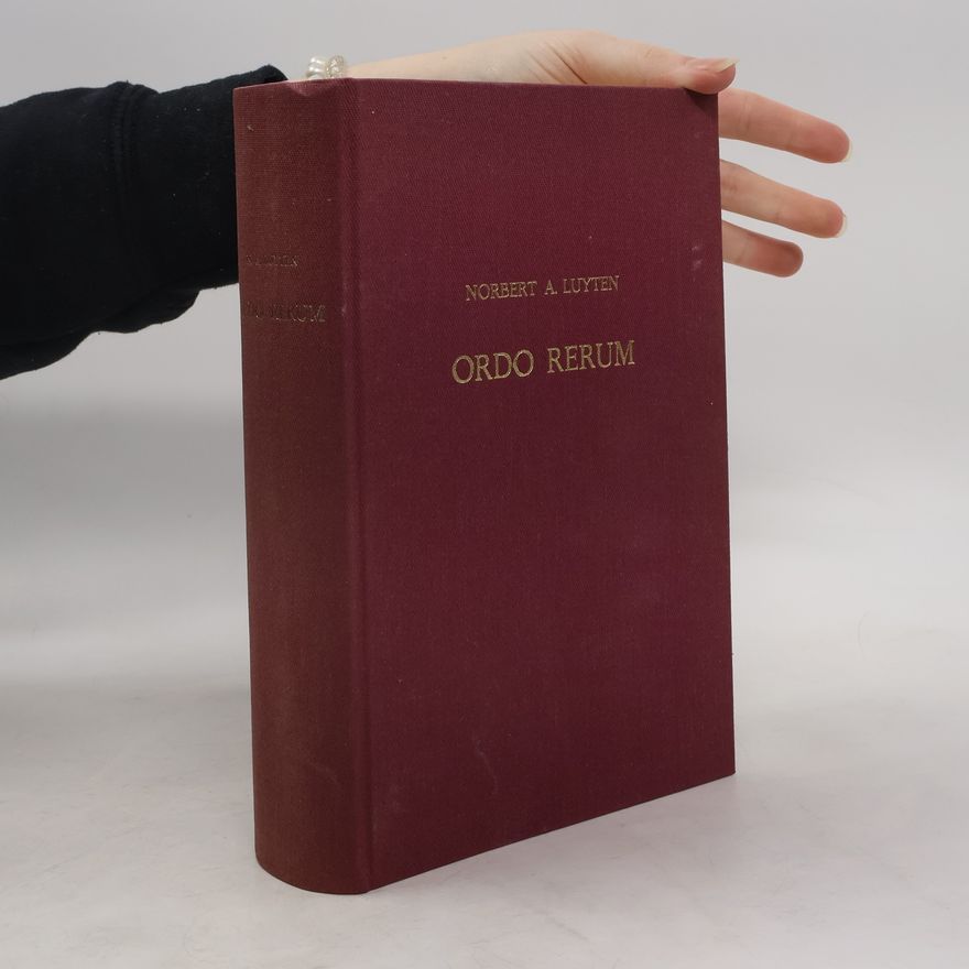 Norbert Luyten Ordo Rerum