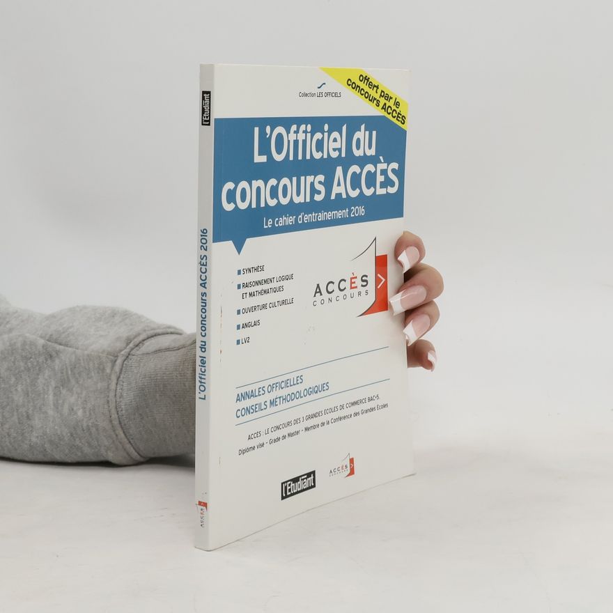 L'Etudiant L'Officiel du concours Accès 2016