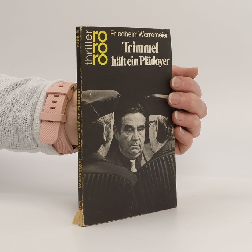 Friedhelm Werremeier Trimmel hält ein Plädoyer