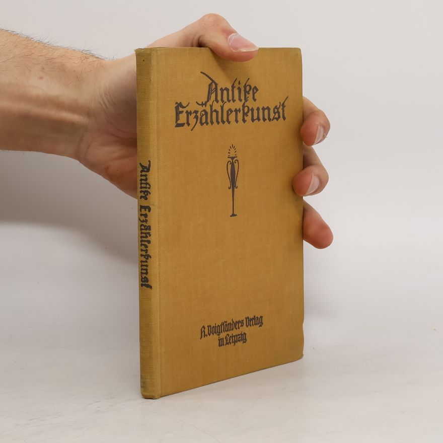 Ernst Schwabe Antike Erzählerkunst