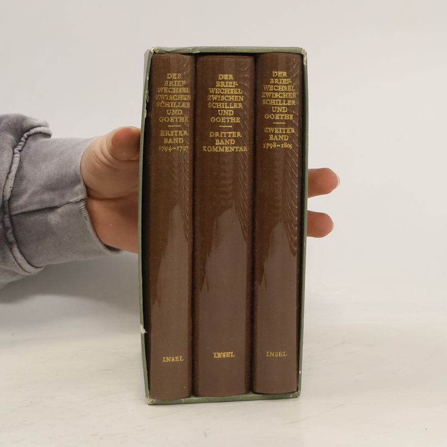 Autorenkollektiv Der Briefwechsel zwischen Schiller und Goethe 1-3