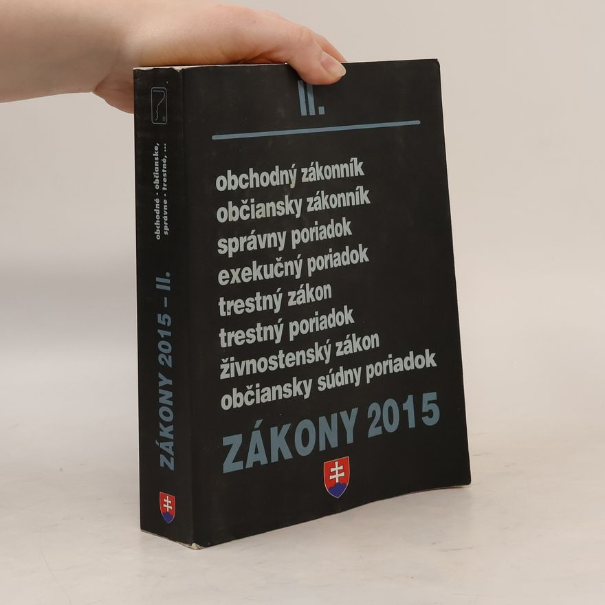 Kolektiv autorů Zákony 2015 II.