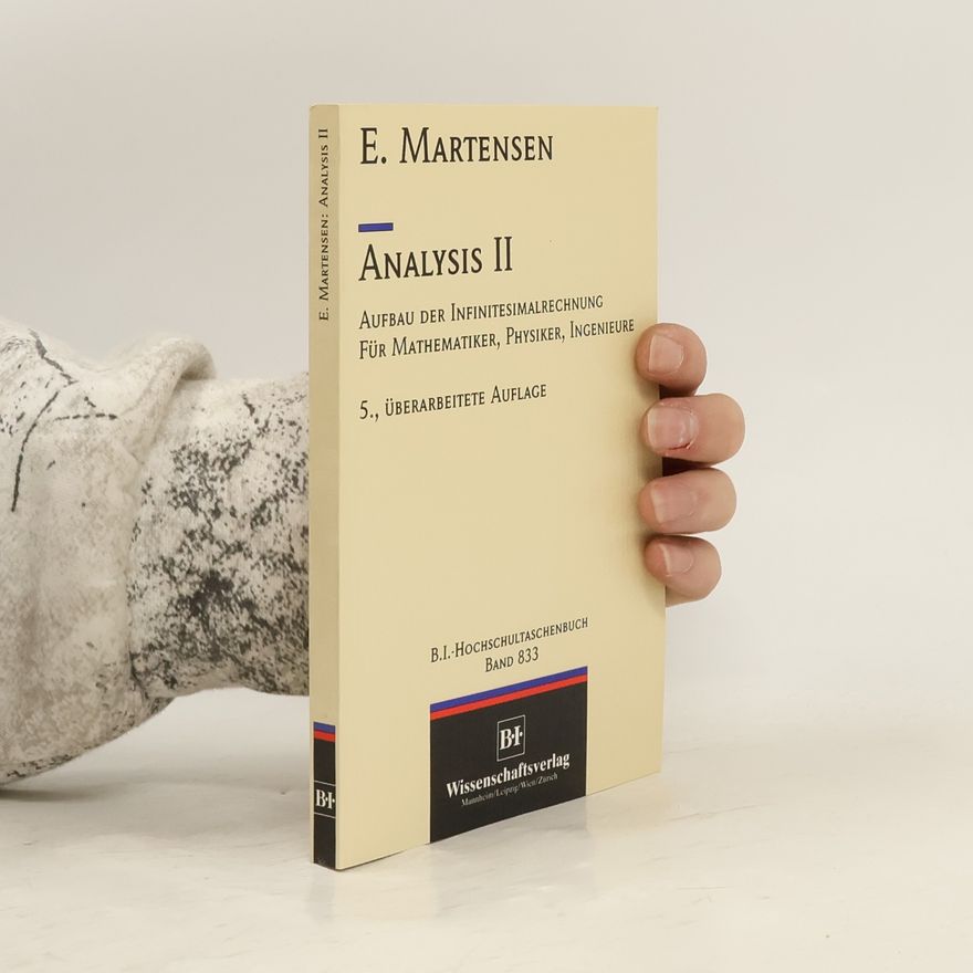 Erich Martensen Analysis 2