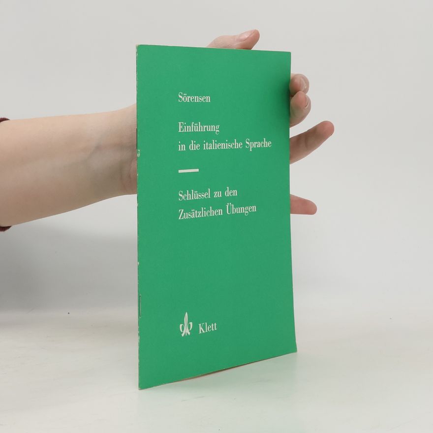 Ingeborg Sörensen Einführung in die italienische Sprache