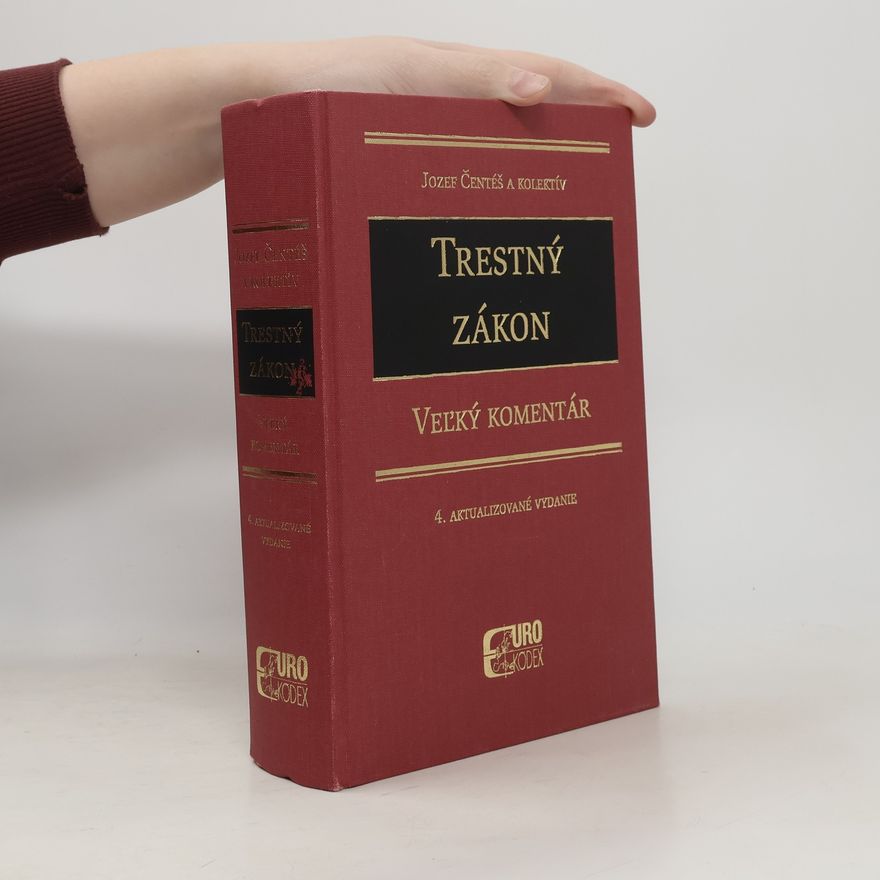 Jozef Čentéš Trestný zákon