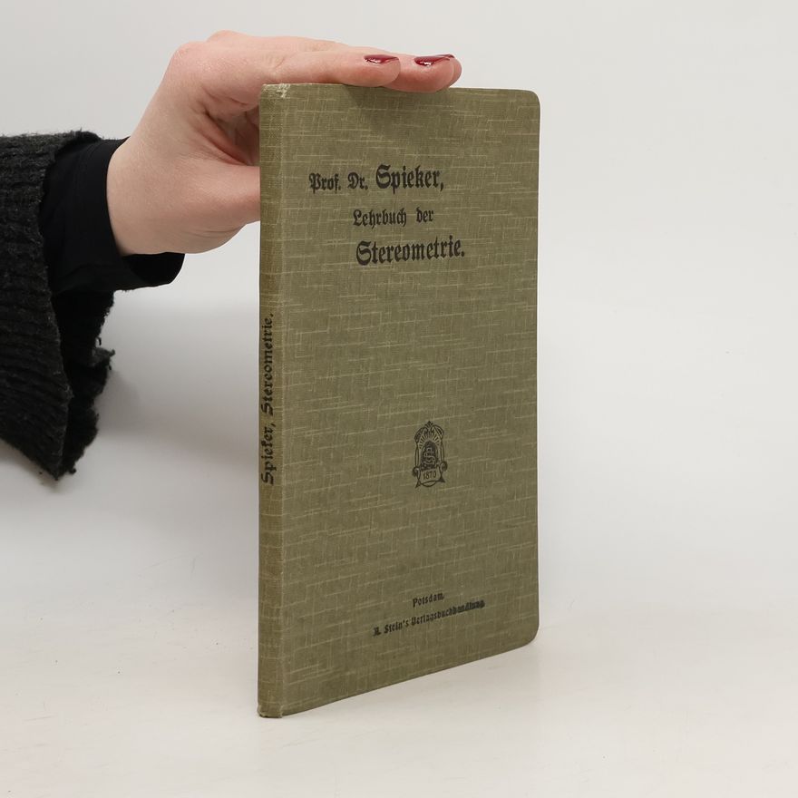 Th. Spieker Lehrbuch der Stereometrie