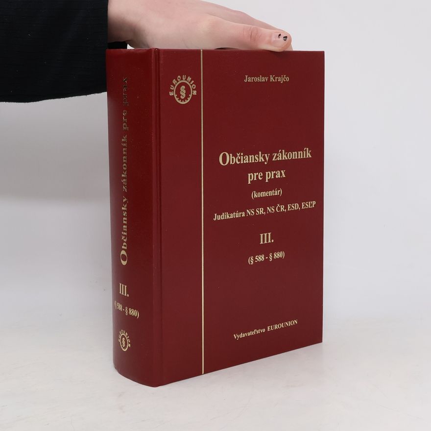 Jaroslav Krajčo Občiansky zákonník pre prax