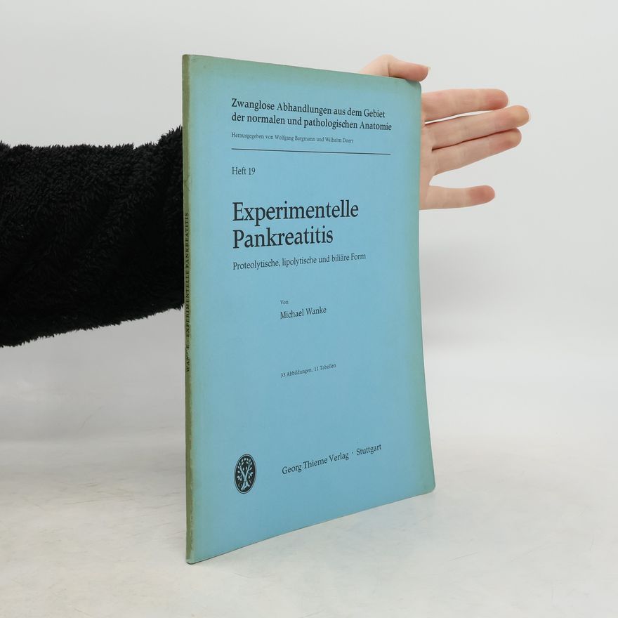 Michael Wanke Experimentelle Pankreatitis