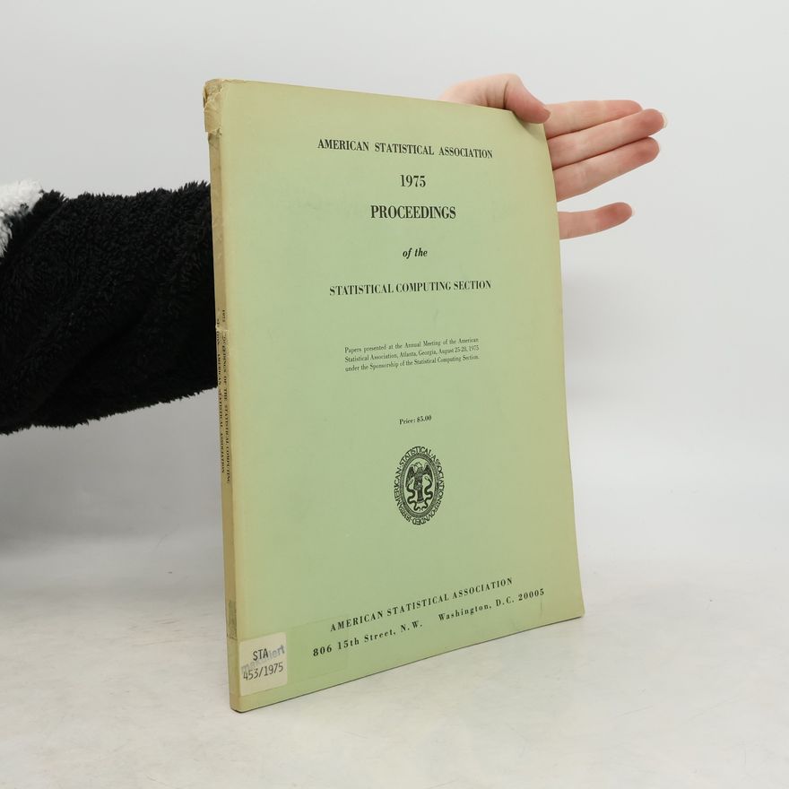 Autorenkollektiv 1975 Proceedings of the Statical Computing Section