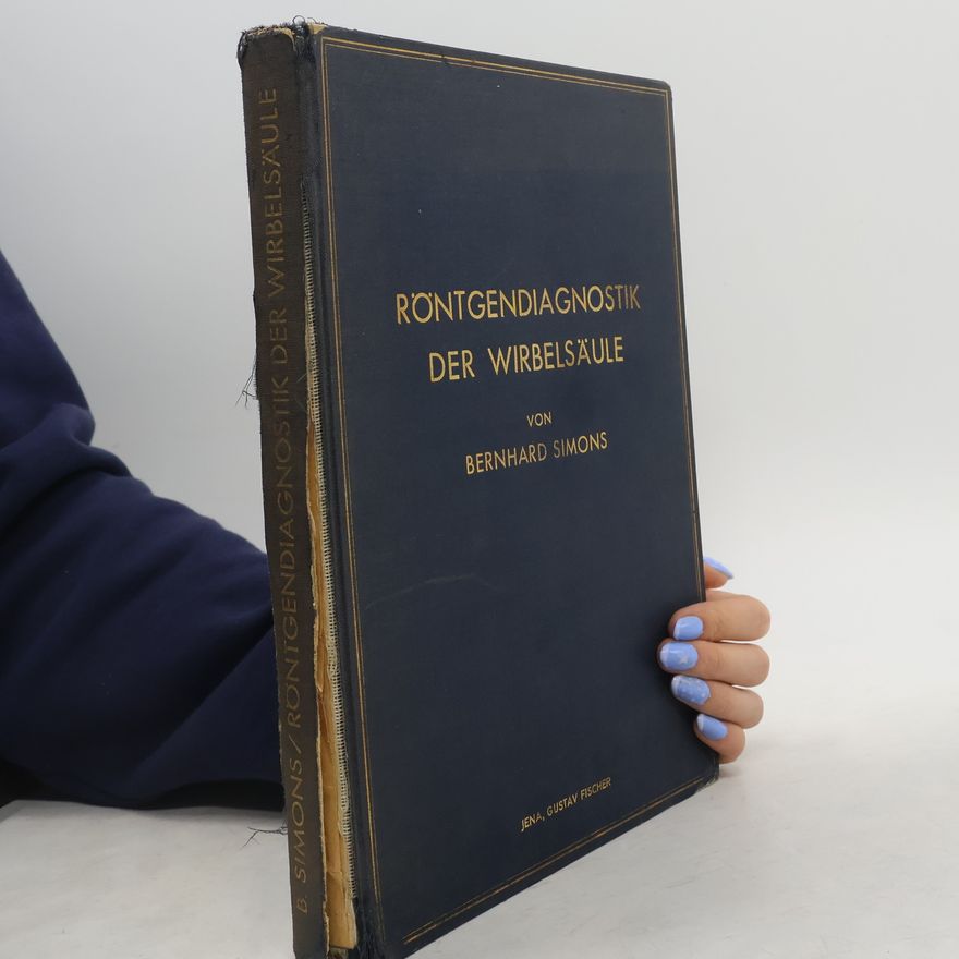 Bernhard Simons   Röntgendiagnostik der Wirbelsäule