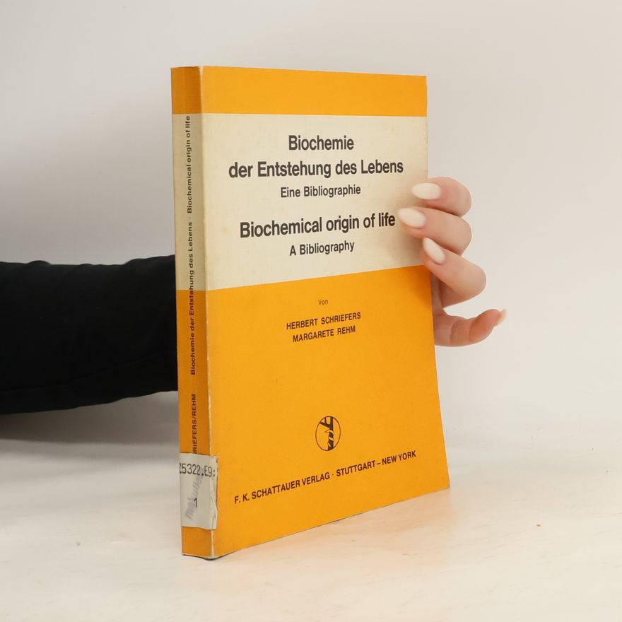 Margarete Rehm Biochemie der Entstehung des Lebens
