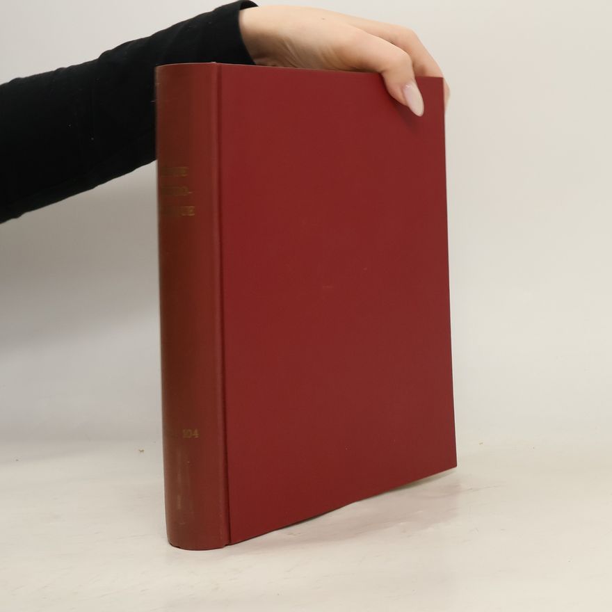 Various authors Revue Neurologique 104