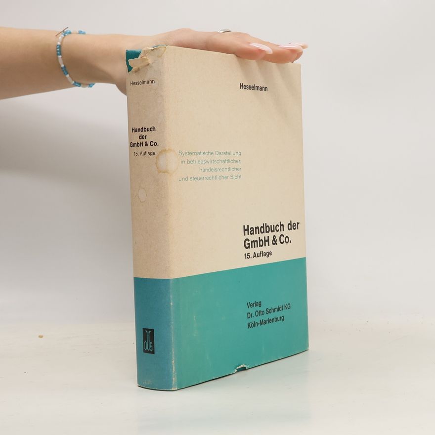 Kolektív autorov Handbuch der GmbH & Co