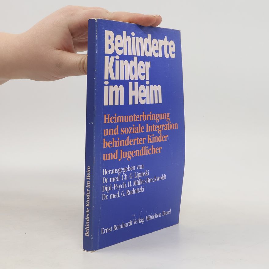 Gerold Becker Behinderte Kinder im Heim