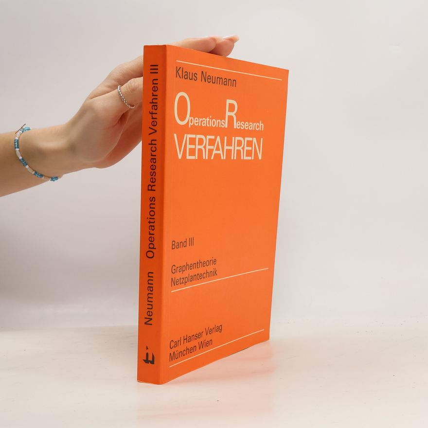 Martin Morlock Operations Research Verfahren