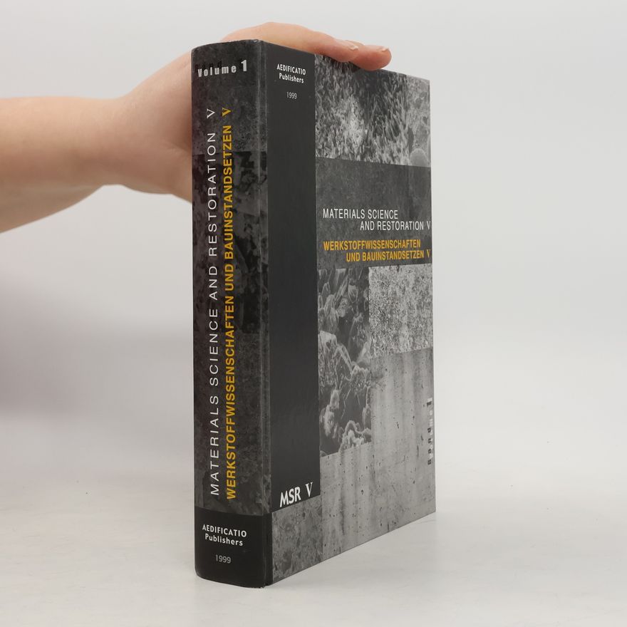 Folker H. Wittmann Materials Science and Restoration Five