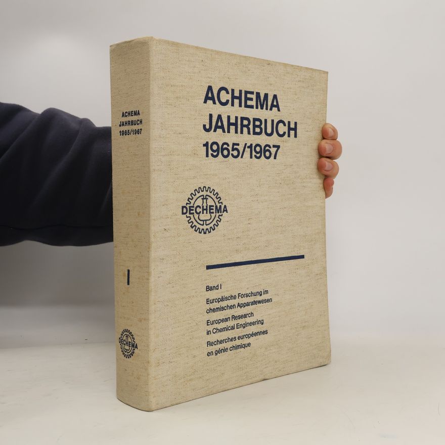 Kolektiv autorů Achema Jahrbuch 1965/1967 I