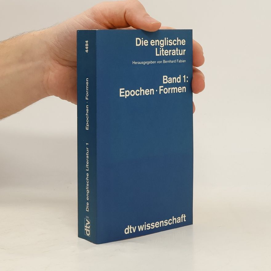 Willi Erzgräber Die englische Literatur. Band 1