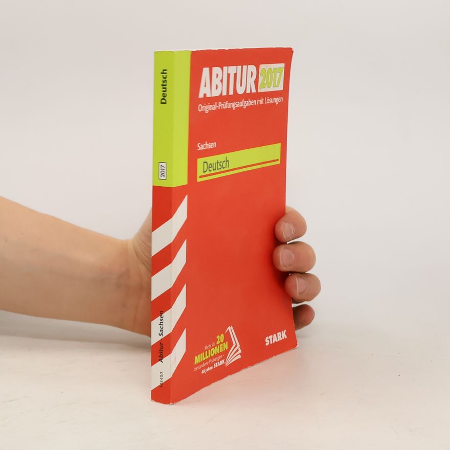 Kolektív autorov Abiturprüfung Sachsen 2017 - Deutsch GK/LK
