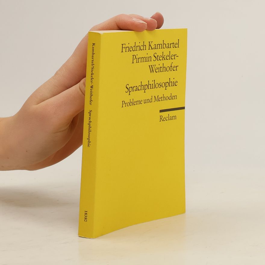 Friedrich Kambartel Sprachphilosophie