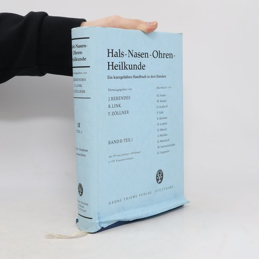 Autorenkollektiv Hals-Nasen-Ohren- Heilkunde II/1