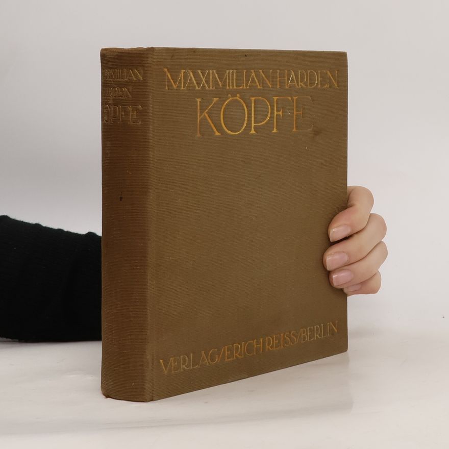 Maximilian Harden Köpfte
