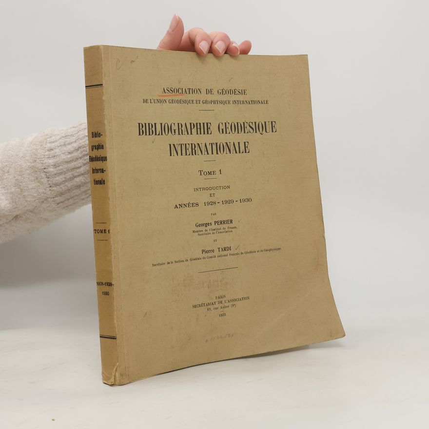Collectif d'auteurs Bibliographie Géodésique Internationale 1