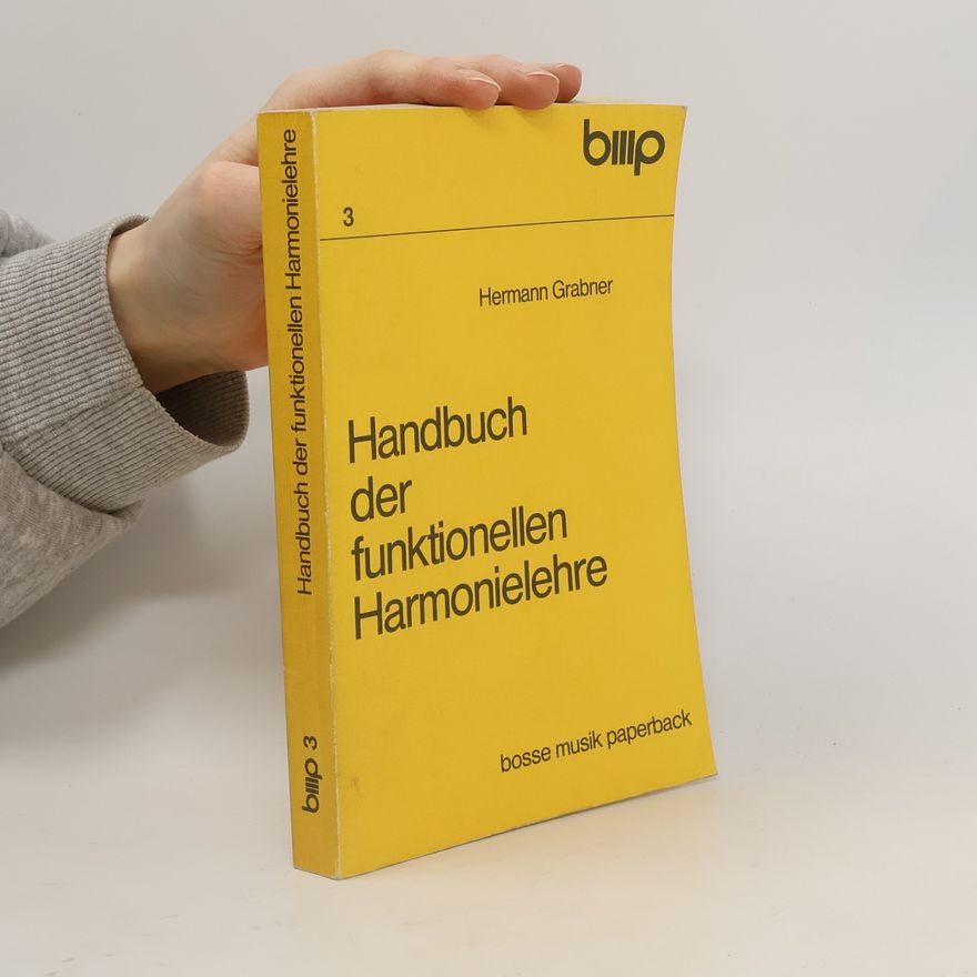 Hermann Grabner Handbuch der funktionellen Harmonielehre 3