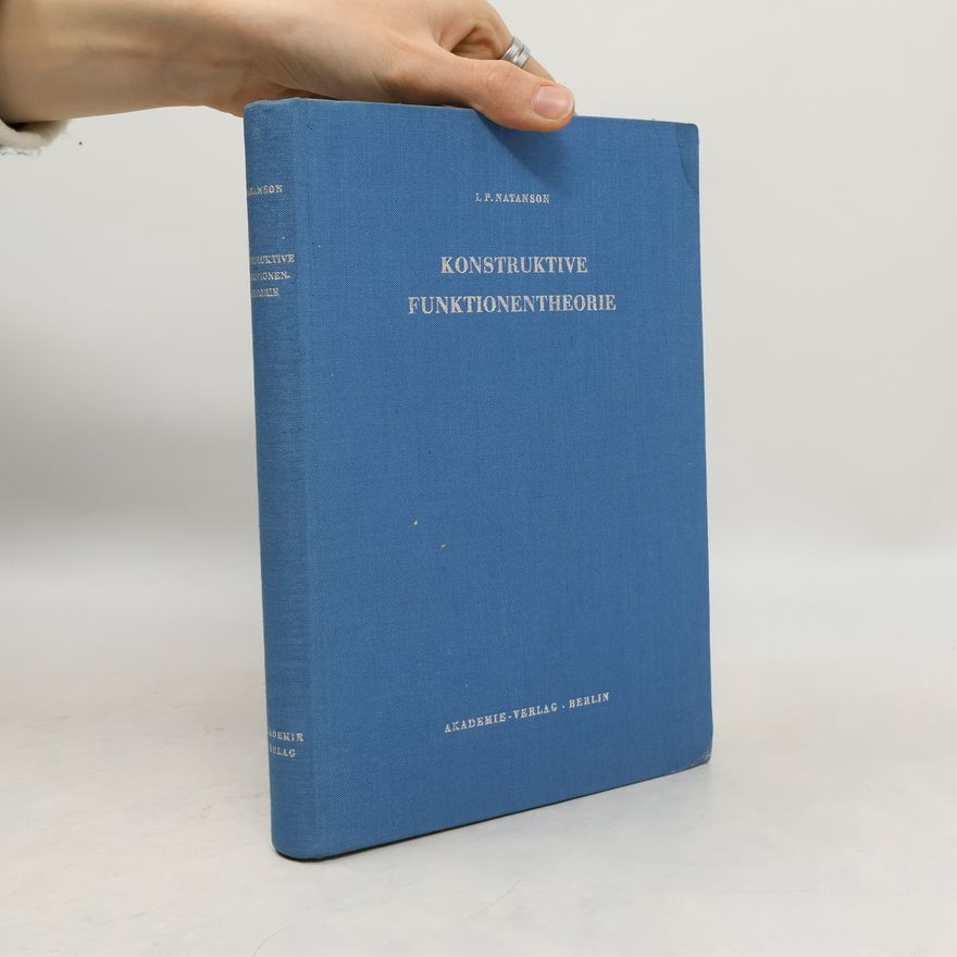 I. P. Natanson Mathematische Lehrbücher und Monographien