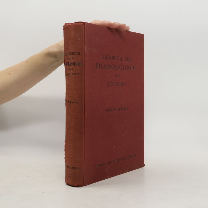 Edvard Poulsson Lehrbuch der Pharmakologie