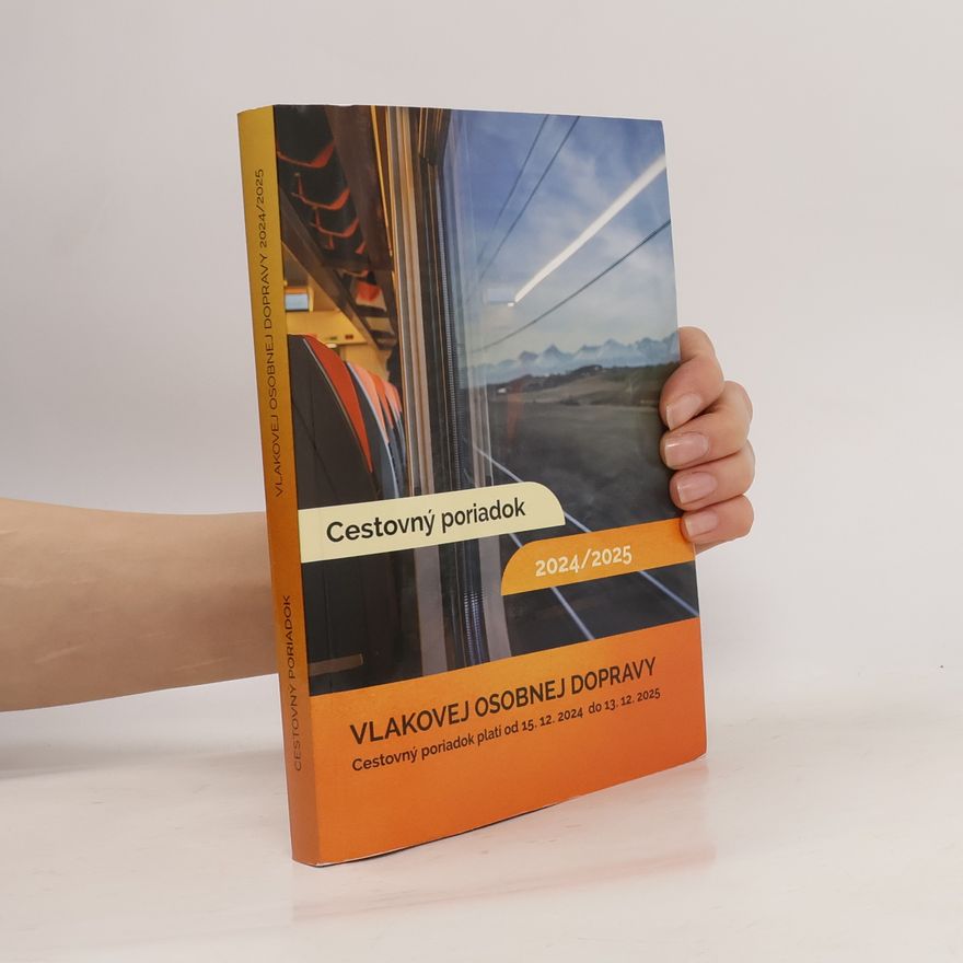 Various authors Cestovný poriadok vlakovej osobnej dopravy 2024/2025