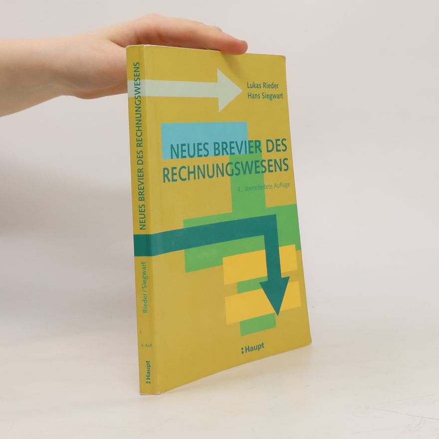 Lukas Rieder Neues Brevier des Rechnungswesens