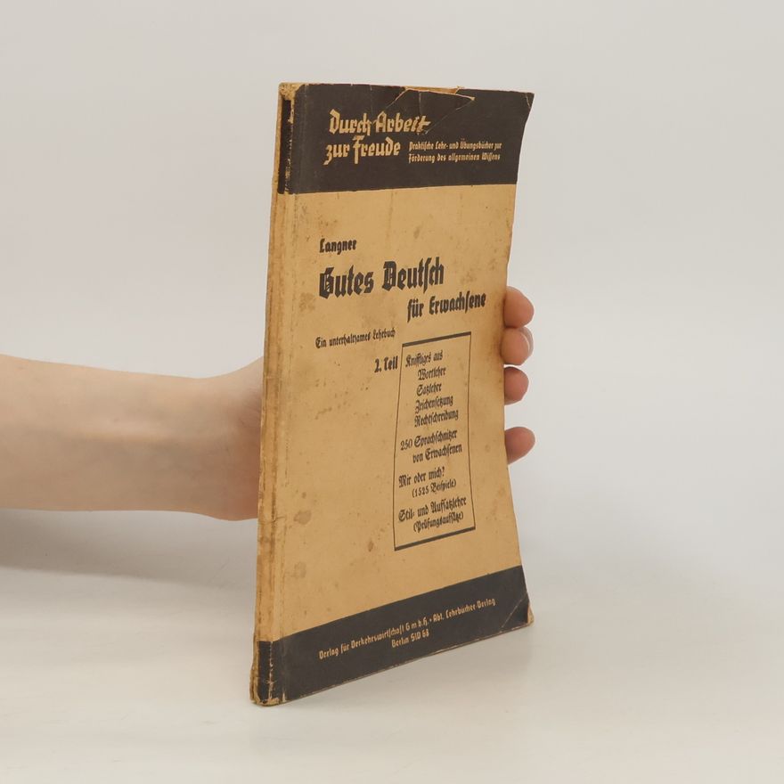 Various authors Gutes Deutsch für Erwachsene 2