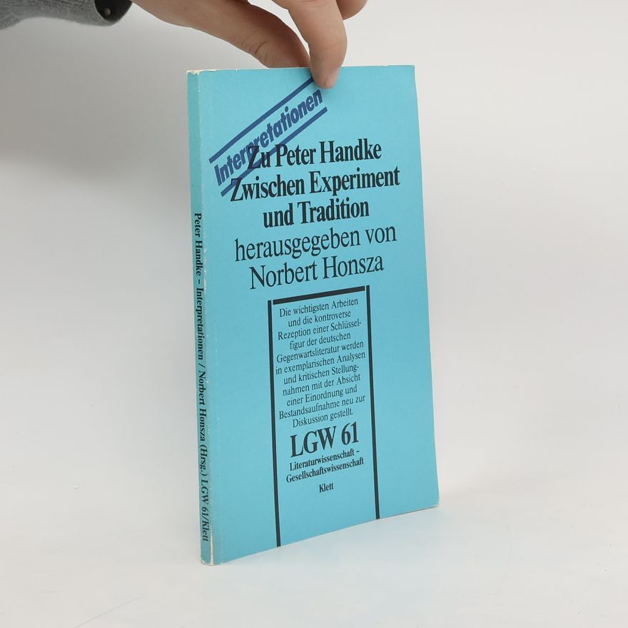 Norbert Honsza Zu Peter Handke