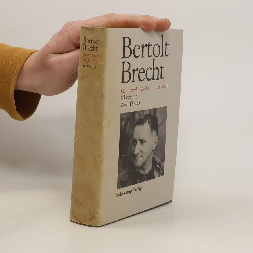 Bertolt Brecht Gesammelte Werke VII.