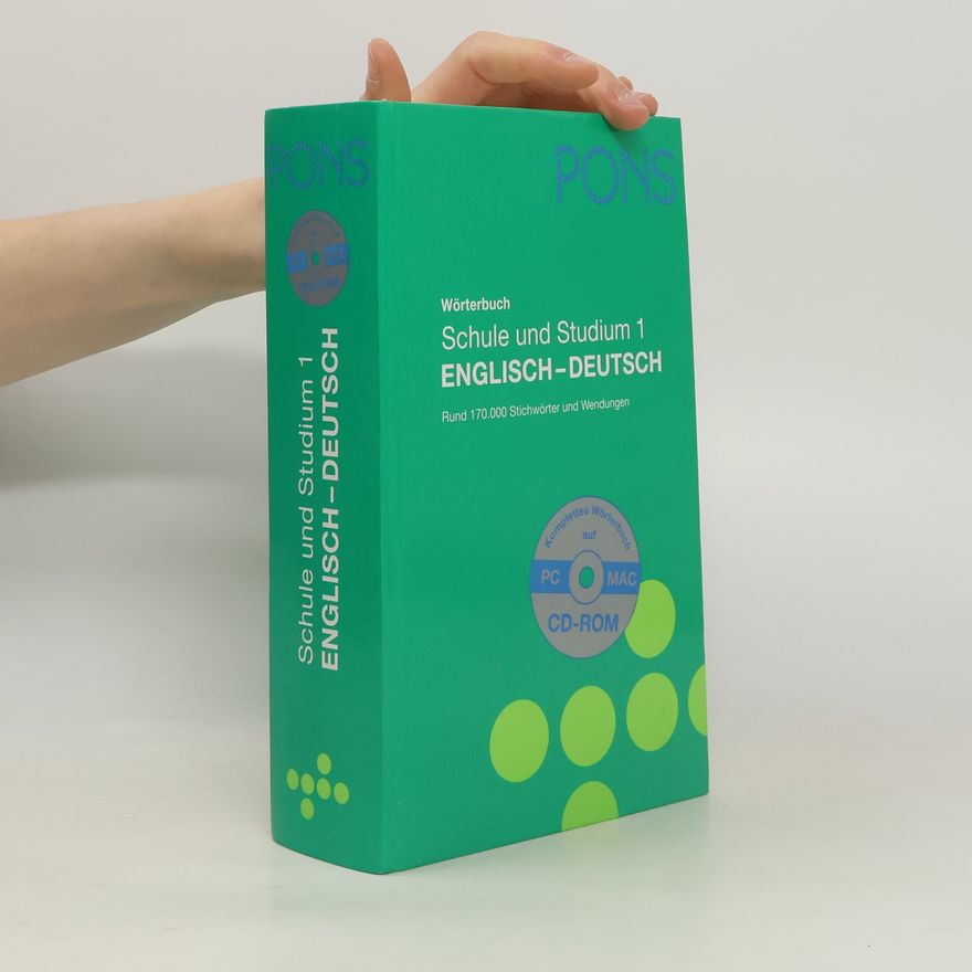 Autorenkollektiv PONS Wörterbuch für Schule und Studium Englisch 1. Englisch - Deutsch