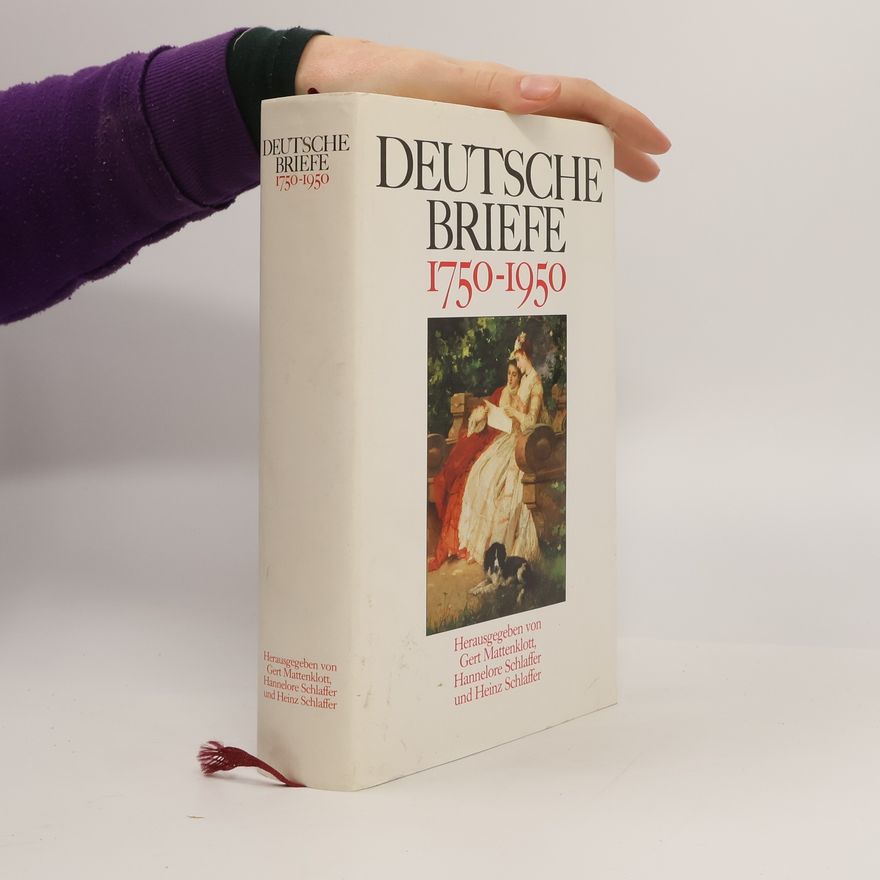 Gert Mattenklott Deutsche Briefe 1750-1950