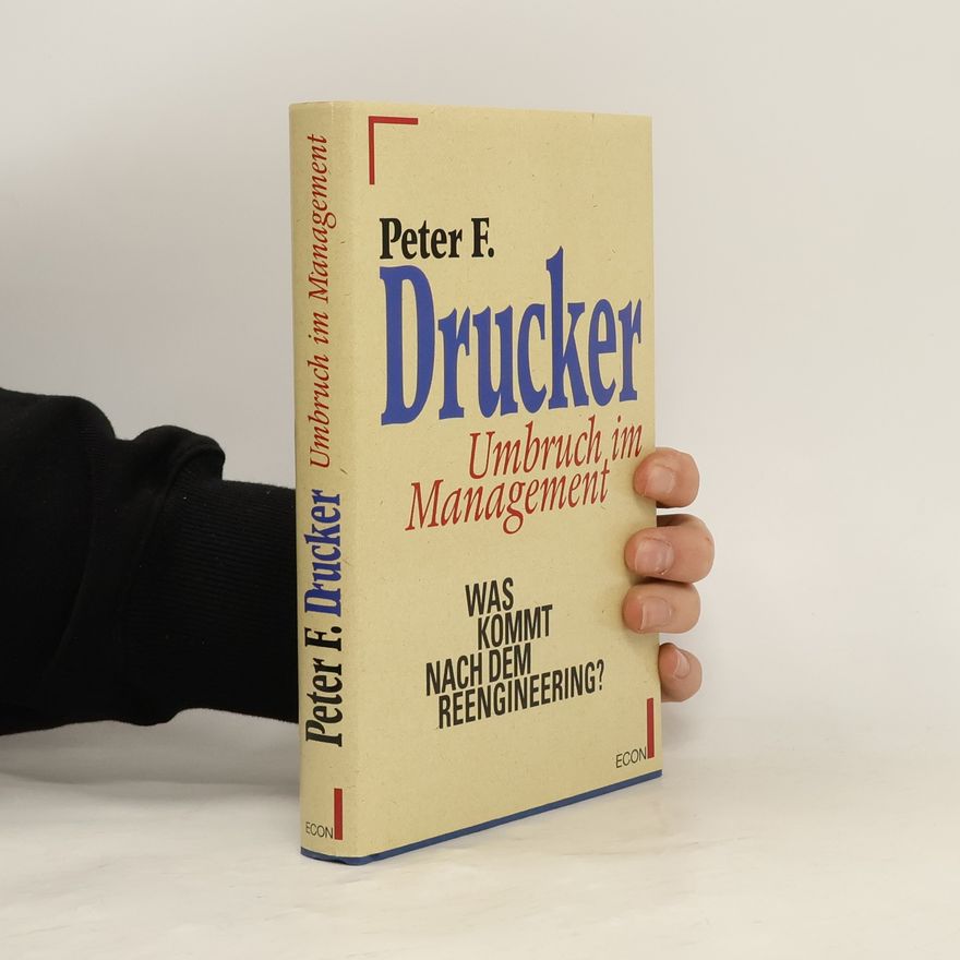Peter Drucker Umbruch im Management