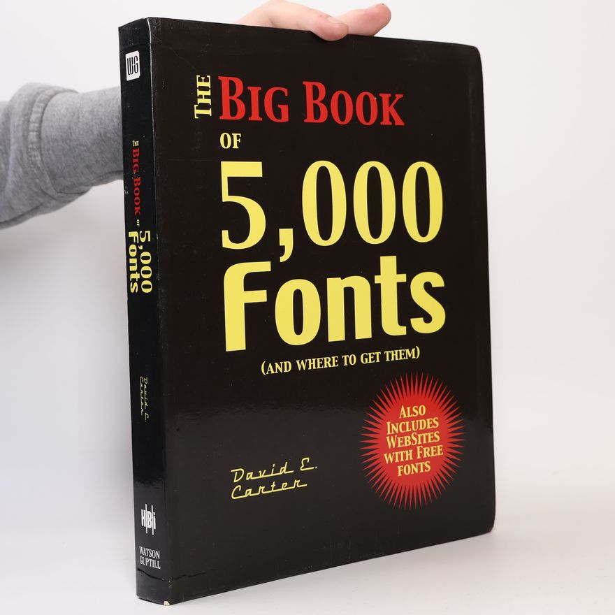 David E. Carter The Big Book of 5000 Fonts