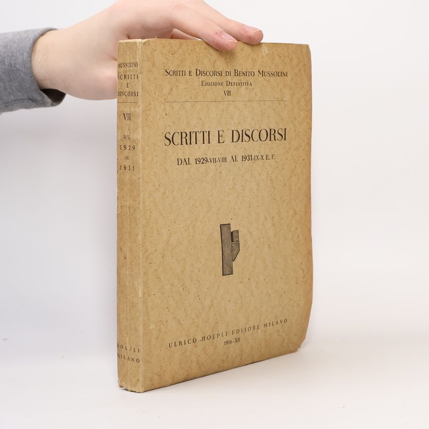 Various authors Scritti e discorsi