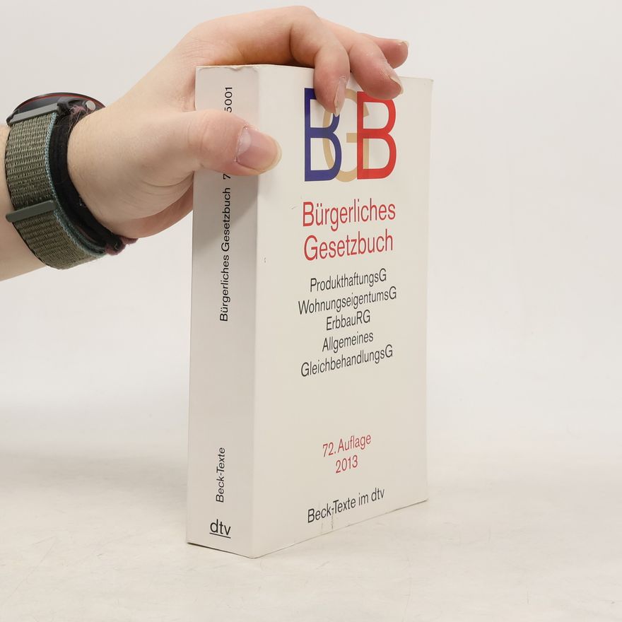 Collectif d'auteurs Bürgerliches Gesetzbuch